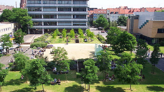 Ansicht des Conti-Campus