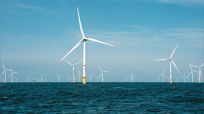 Offshore Windräder